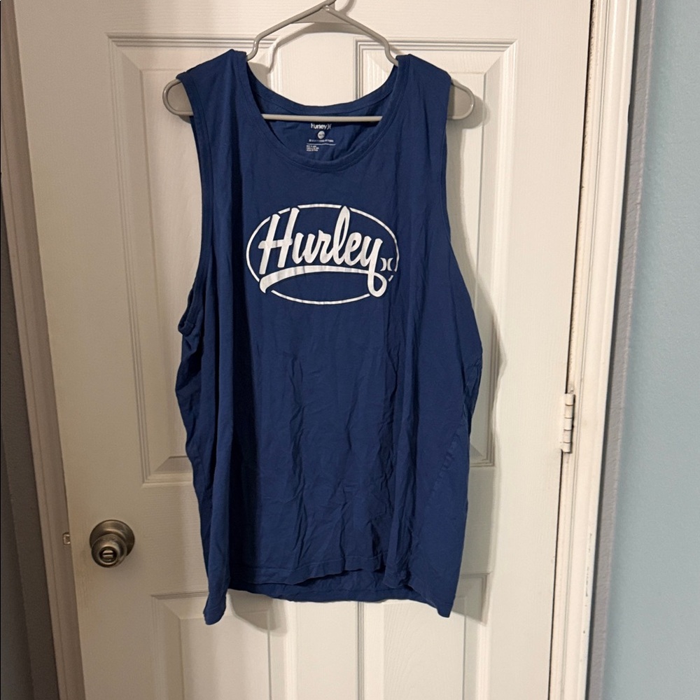 Hurley Women's Blue Muscle Tee